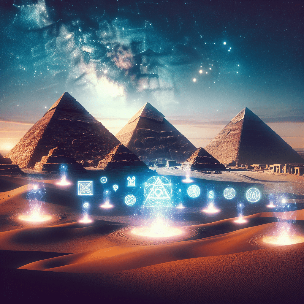 Ägyptische Pyramiden: Tor zu einer anderen Dimension?